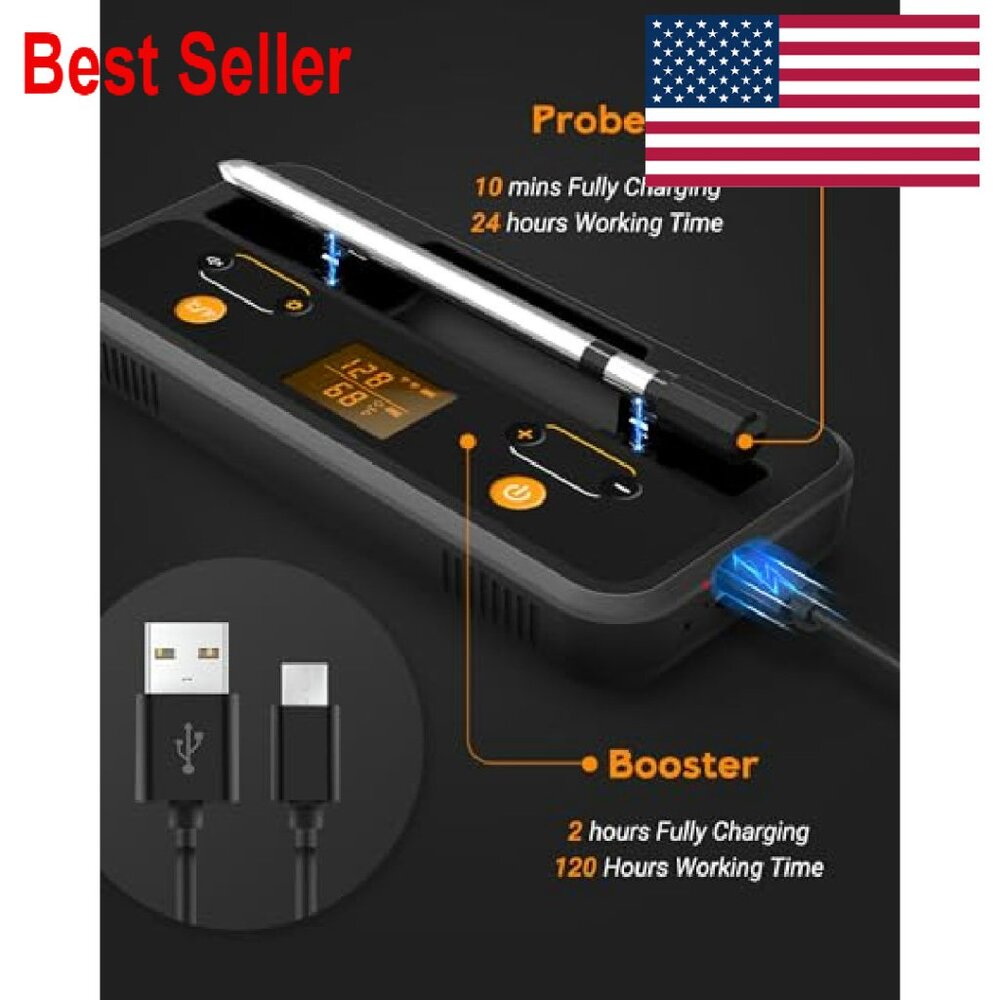 Smart Wireless Meat Thermometer Bluetooth Digital… - image 5